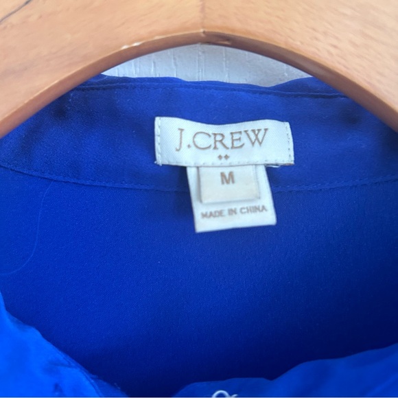 J Crew Blue Shirt Size Medium - Picture 5 of 5
